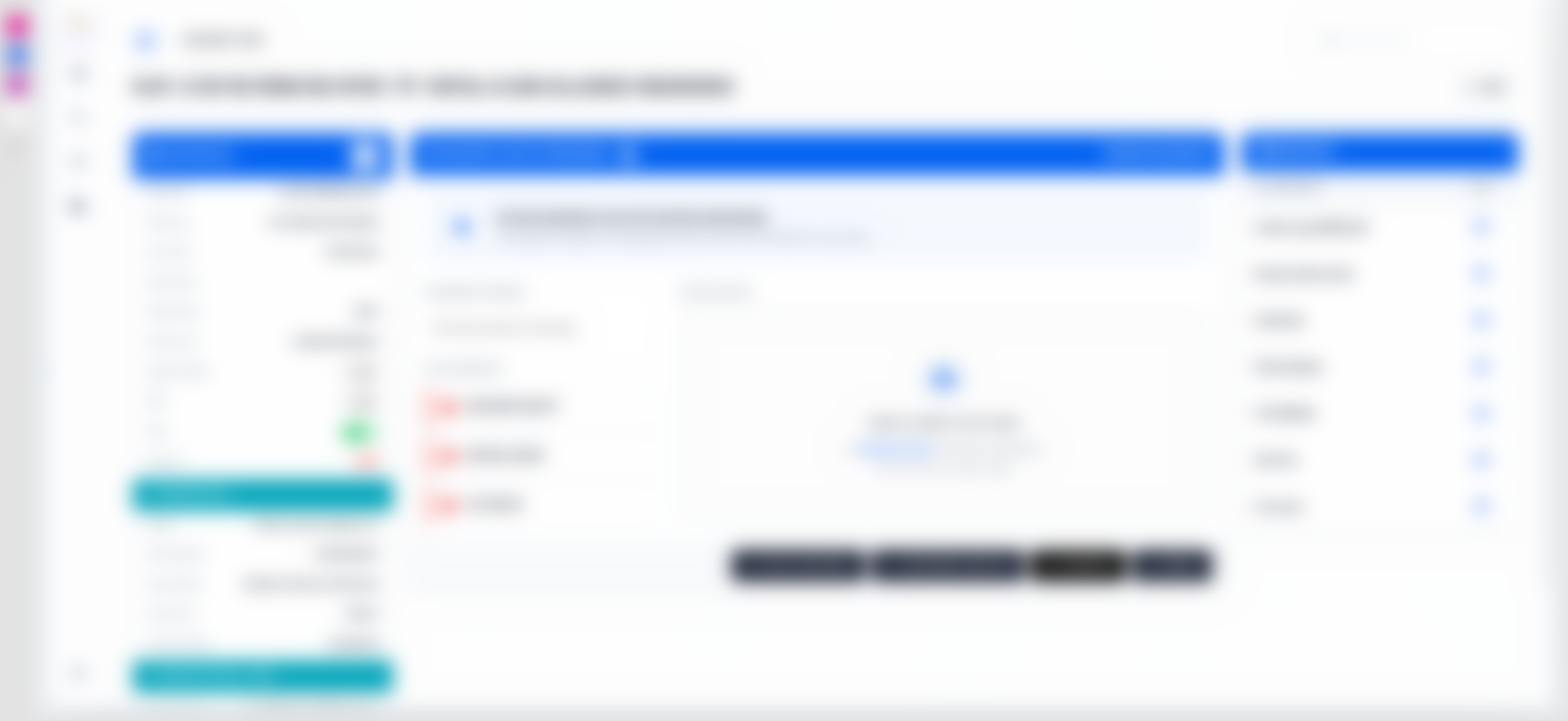 Failed validation case (blurred)